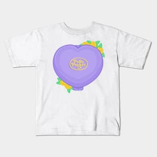 Wonderful Wedding Purple Polly Pocket Kids T-Shirt